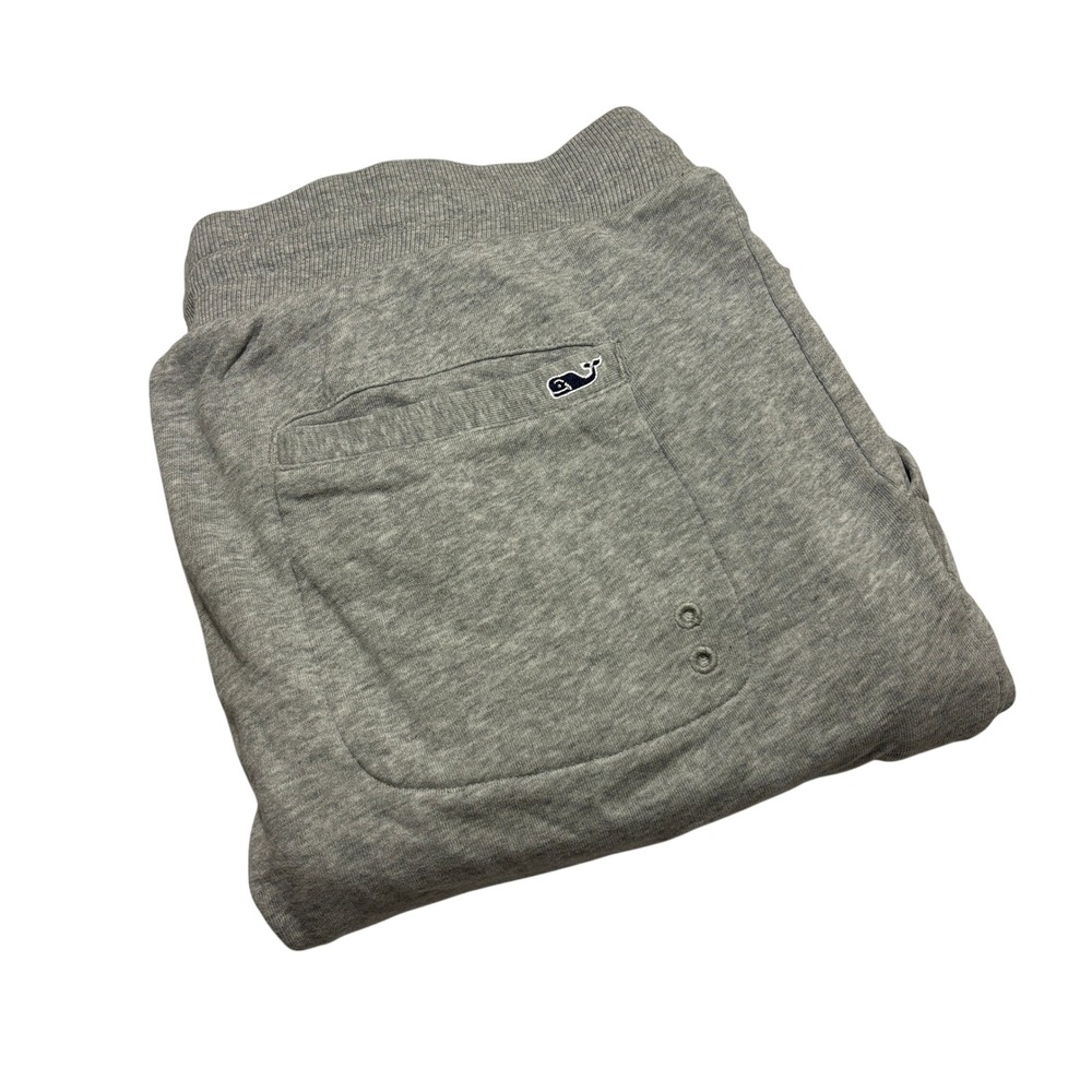 Vineyard Vines‎ Mens Heather Gray French Terry Jogger Sweatpants 1P001166 Size M